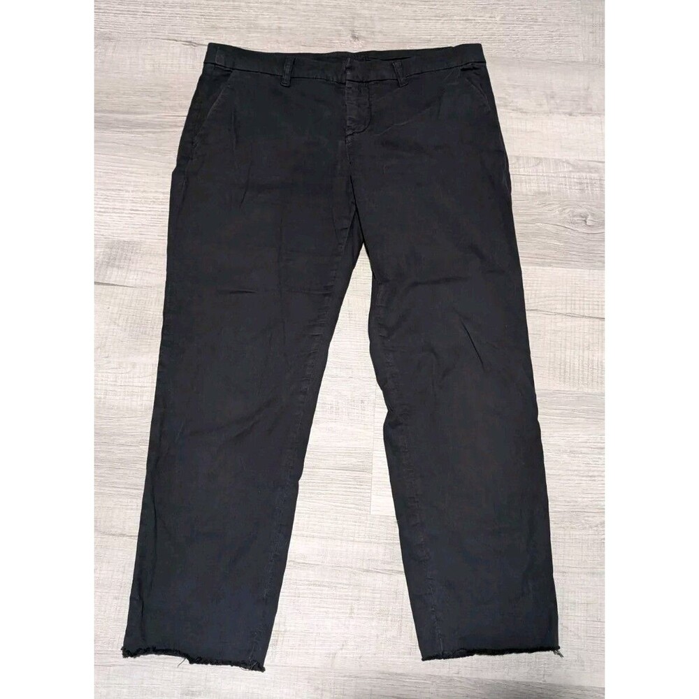Frank & Eileen Pants Wicklow Chino Women's Size 8 Black